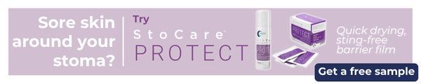 Sore skin? Try StoCare Protect. Quick-drying, sting-free barrier film. Click for a free sample.