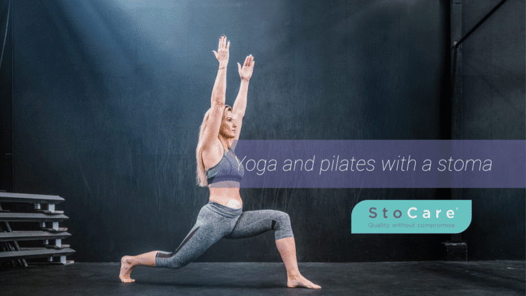 Yoga and pilates with a stoma