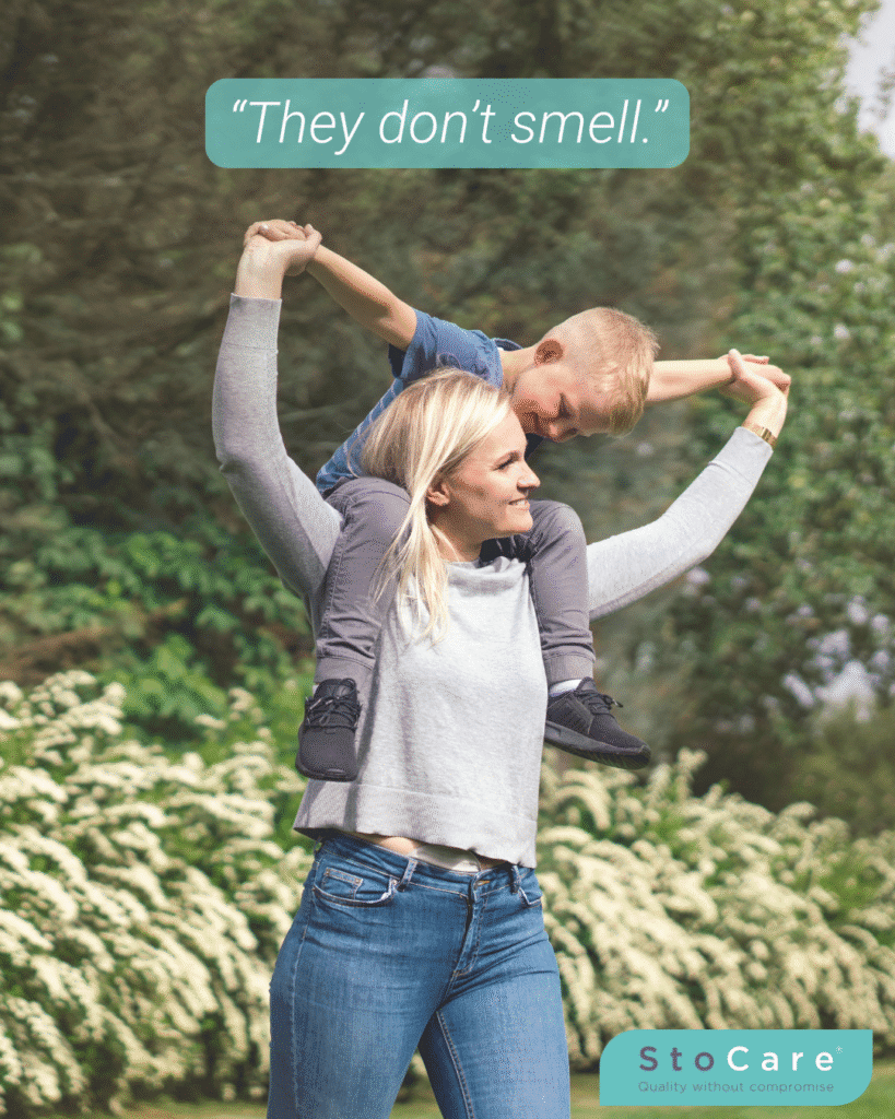 Debunking a stoma misconception: "they don't smell."