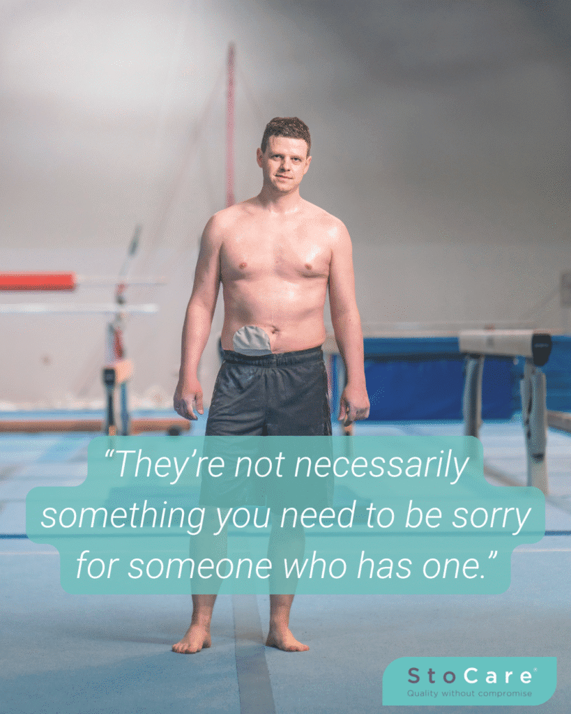 Debunking stoma misconceptions: "they're not necessarily something you need to be sorry for someone who has one"