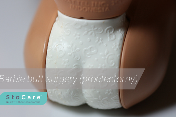 Barbie butt surgery (proctectomy)