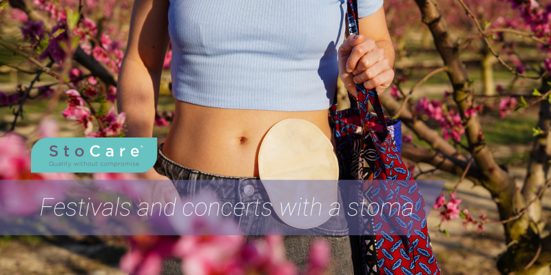 Festivals and concerts with a stoma