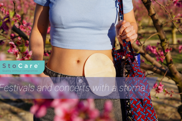 Festivals and concerts with a stoma