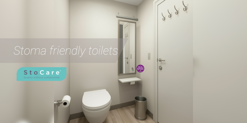 Stoma friendly toilets