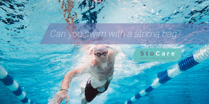 Can you swim with a stoma bag?