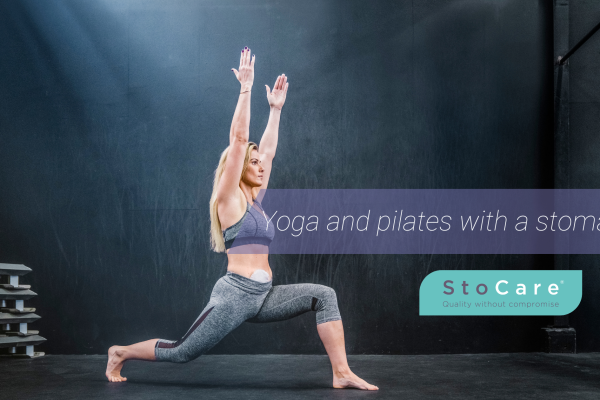 Yoga and pilates with a stoma
